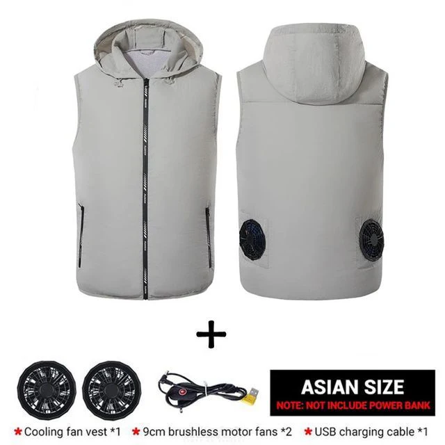 Outdoor Summer Cooling Fan Jacket - Image 11