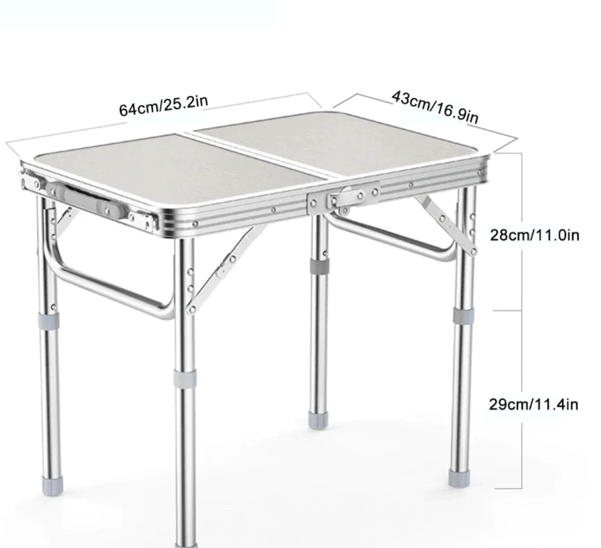 Outdoor Waterproof Adjustable Foldable Picnic Table Set - Image 11