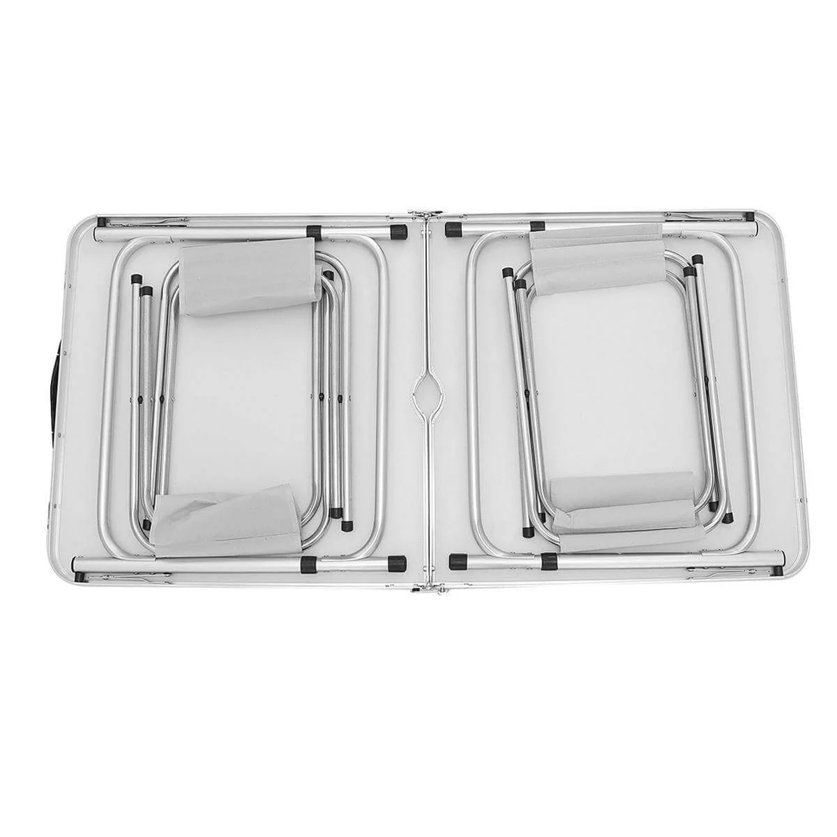 Outdoor Waterproof Adjustable Foldable Picnic Table Set - Image 5