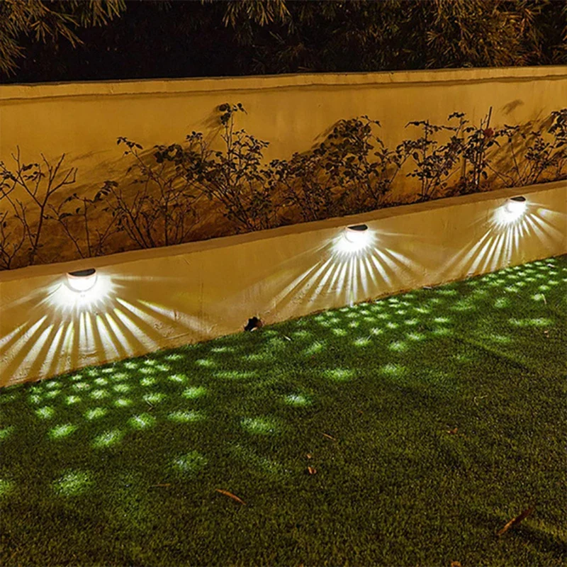 Outdoor Waterproof Solar LED Patio Wall Lamp - Image 3
