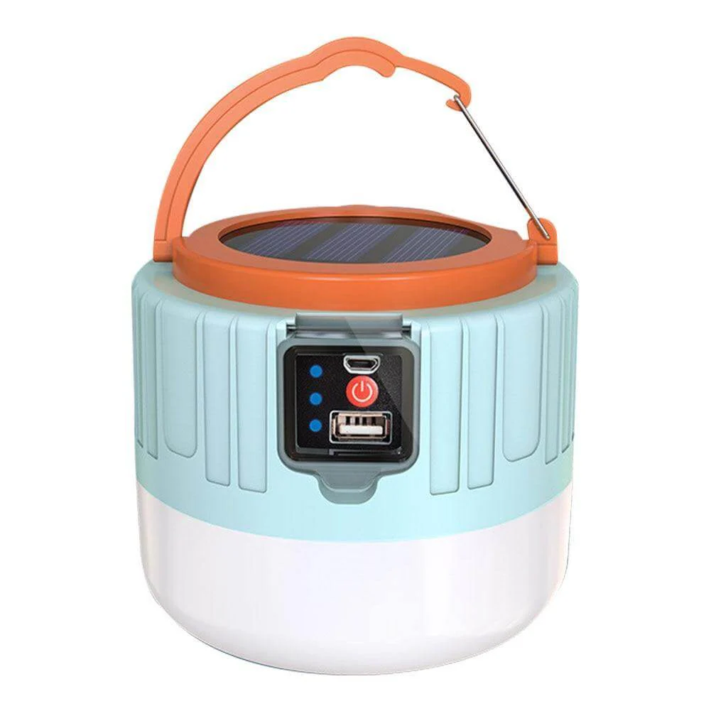 Outdoor Waterproof Solar Rechargeable Camping LED Lamp - Image 13