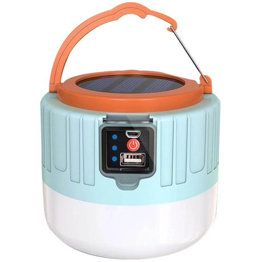 Outdoor Waterproof Solar Rechargeable Camping LED Lamp - Image 15