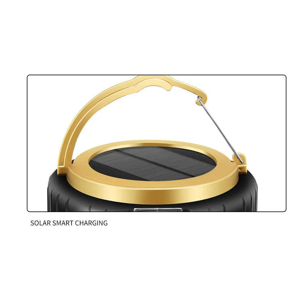 Outdoor Waterproof Solar Rechargeable Camping LED Lamp - Image 8