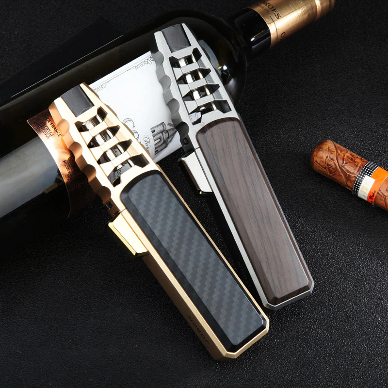 Outdoor Windproof Jet Powerful Turbine Lighter - Image 2