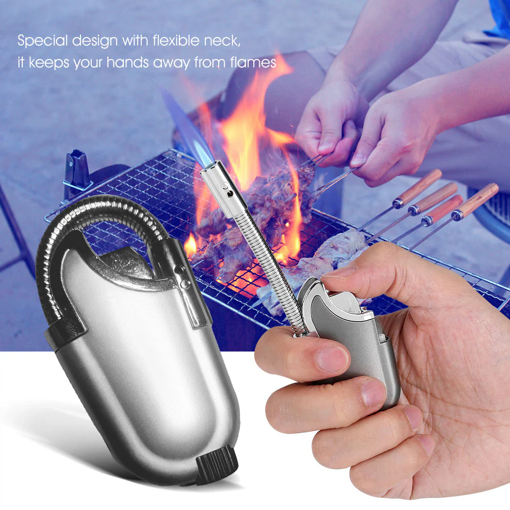 Outdoor Windproof LED Camping Jet Lighter - Image 2
