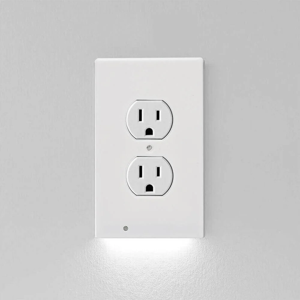 Outlet Cover Wall Plate With Led Night Lights - Image 2