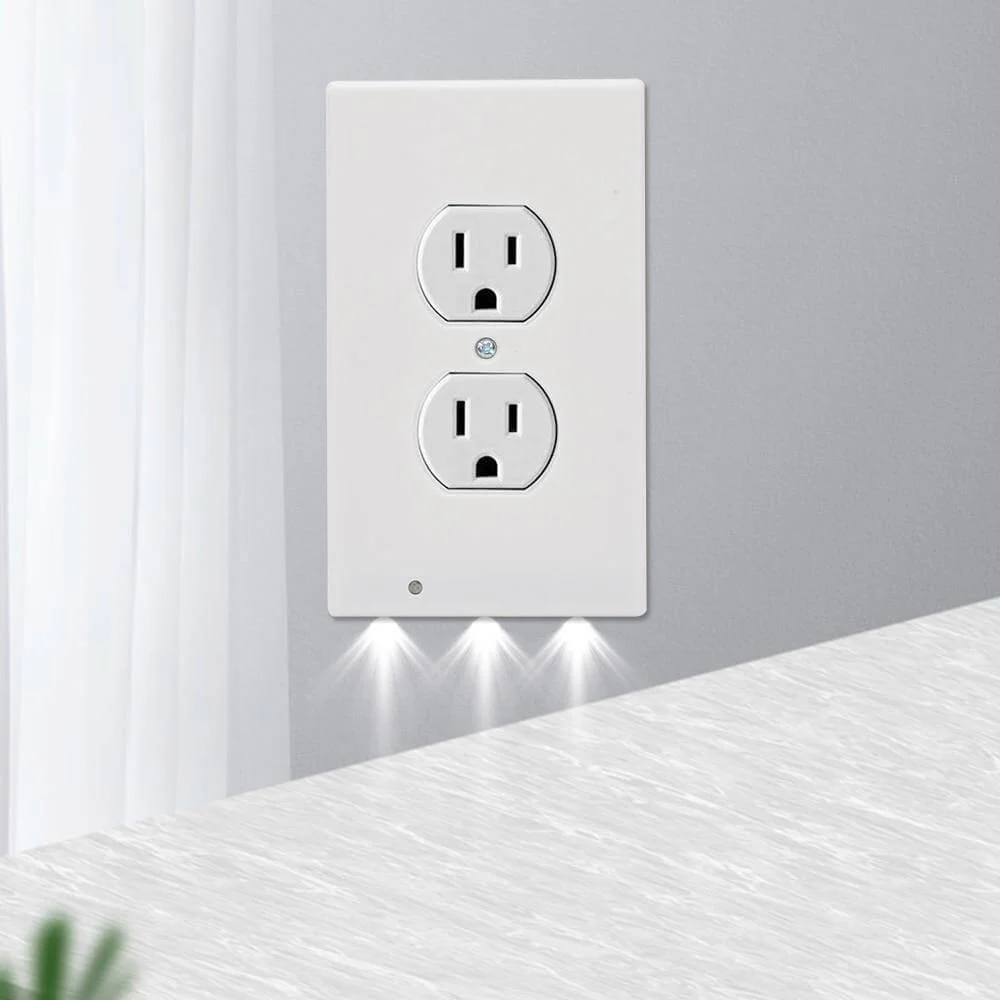 Outlet Cover Wall Plate With Led Night Lights - Image 3