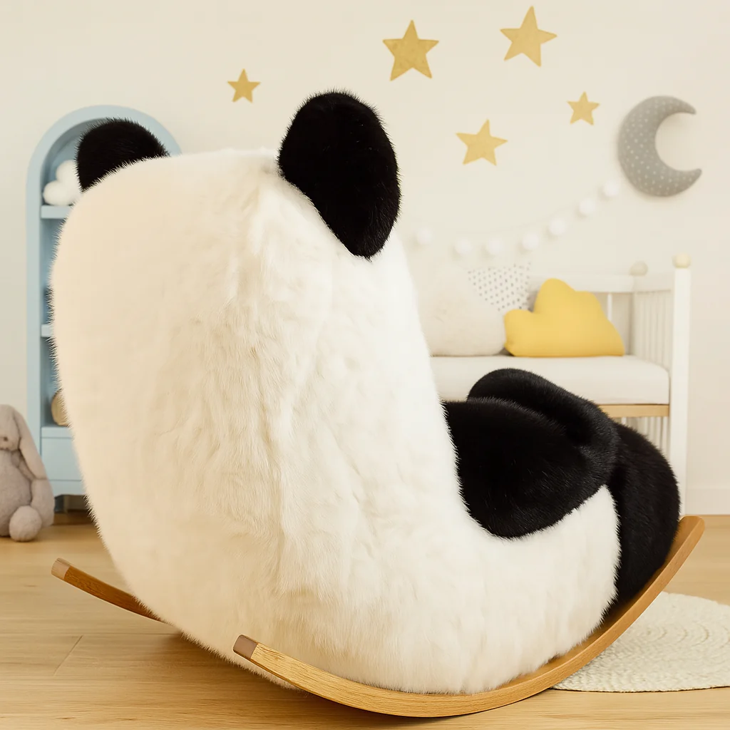 Panda Plush Rocking Chair - Image 3