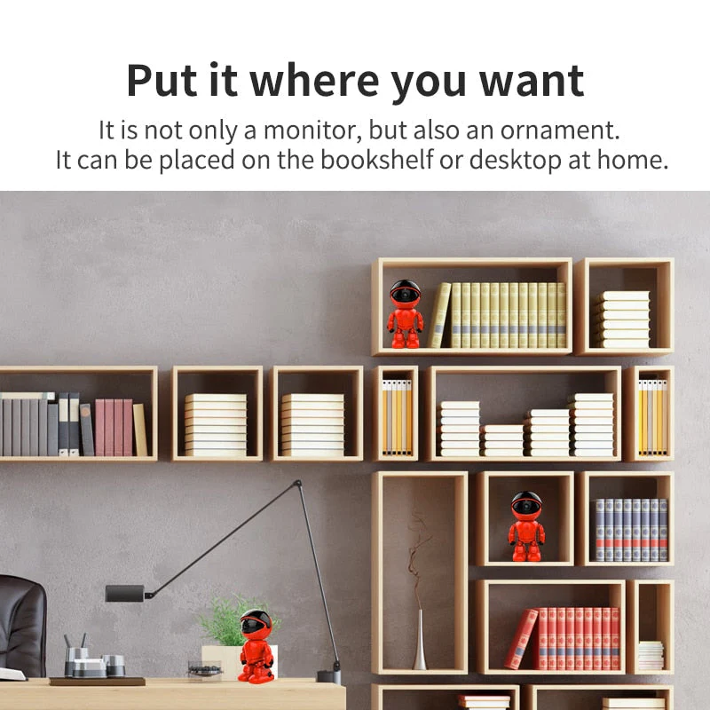 Panoramic Rotatable Robot Security Camera - Image 3