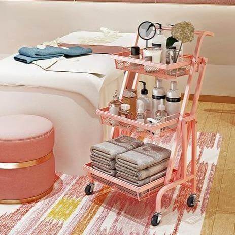 Parallel Folding Multifunction Kitchen Storage Rack - Image 3