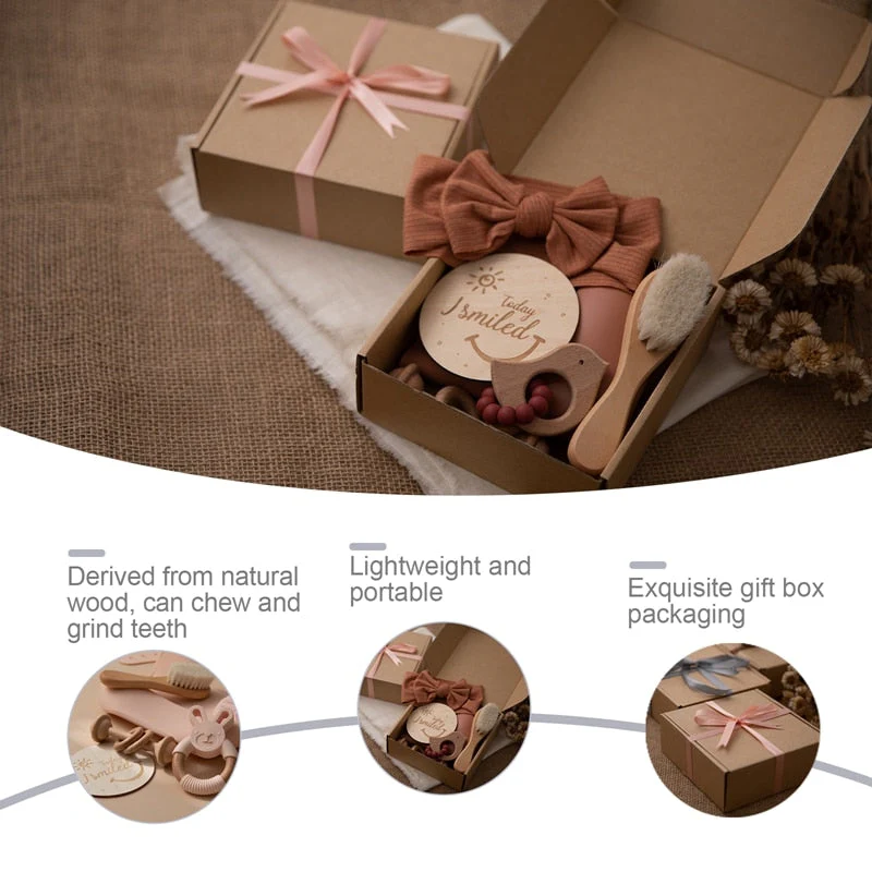 Pastel Cute Baby Shower Gift Set - Image 4