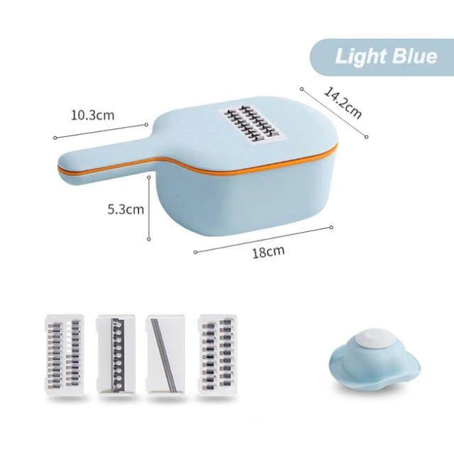 Pastel Multifunctional Easy Storage Grater - Image 10
