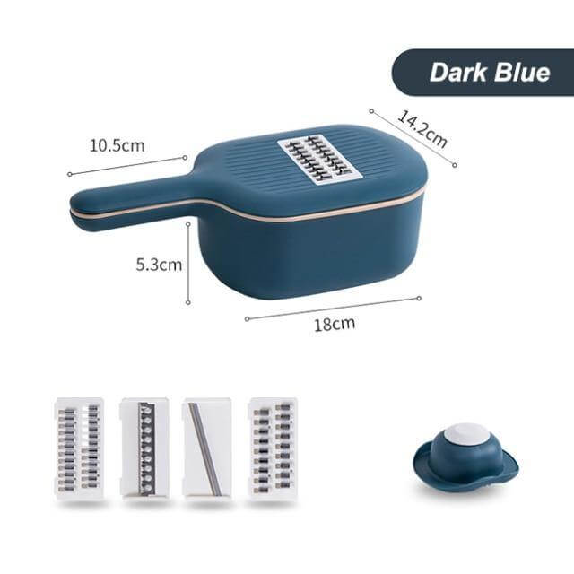 Pastel Multifunctional Easy Storage Grater - Image 12