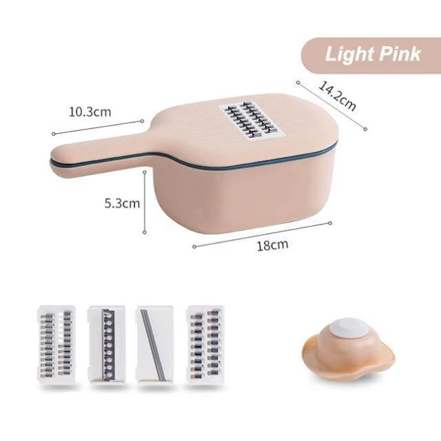 Pastel Multifunctional Easy Storage Grater - Image 14