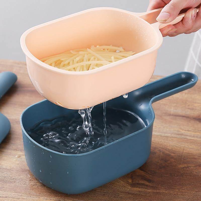 Pastel Multifunctional Easy Storage Grater - Image 6