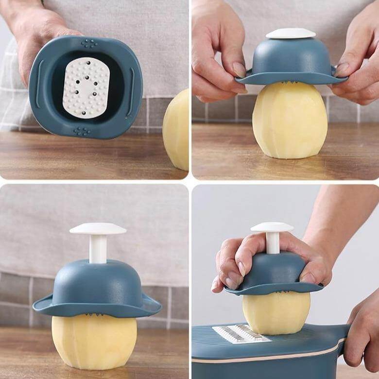 Pastel Multifunctional Easy Storage Grater - Image 7