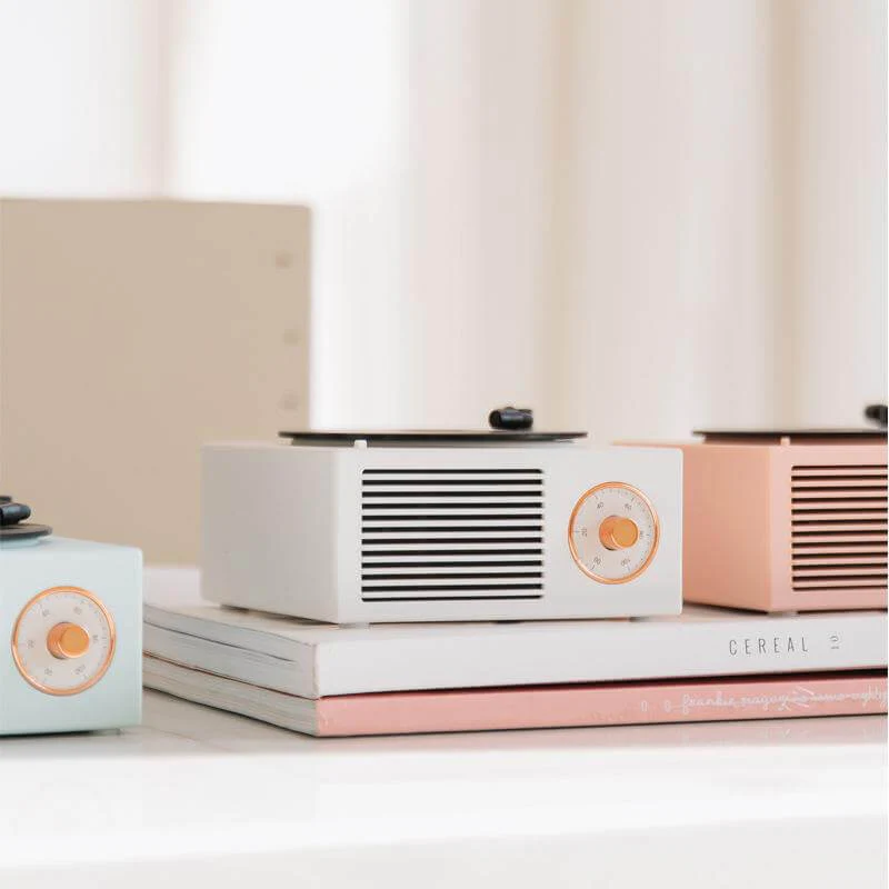 Pastel Vintage Bluetooth Stereo Speaker - Image 11
