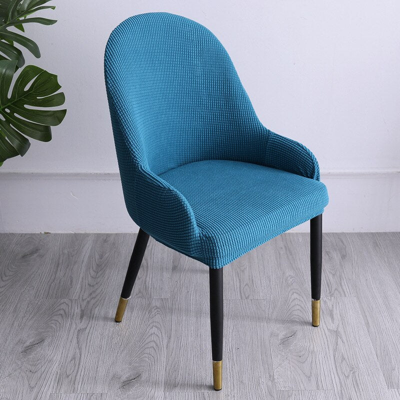 Perfect Fit High Elasticity Curved Chair Cover - Image 10