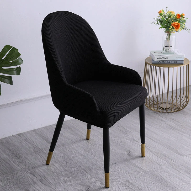 Perfect Fit High Elasticity Curved Chair Cover - Image 14