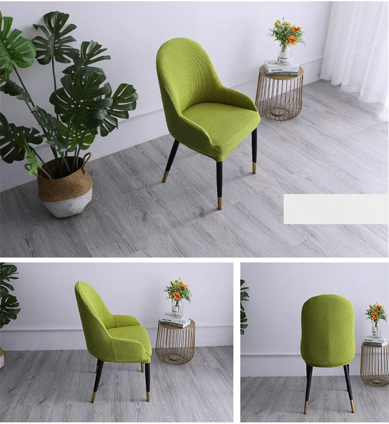 Perfect Fit High Elasticity Curved Chair Cover - Image 2