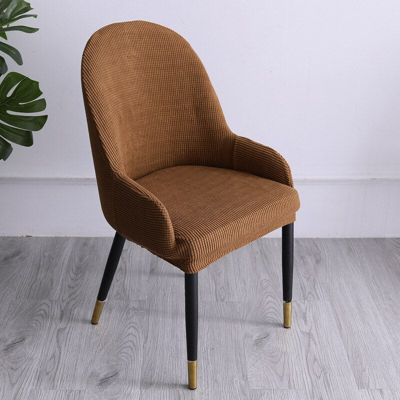 Perfect Fit High Elasticity Curved Chair Cover - Image 6