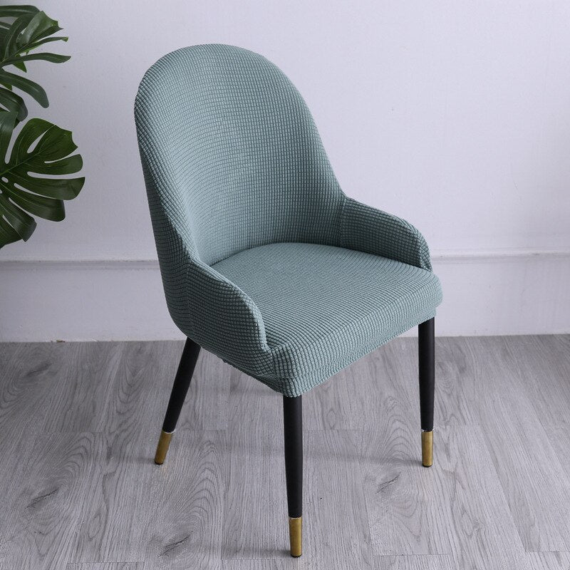 Perfect Fit High Elasticity Curved Chair Cover - Image 8
