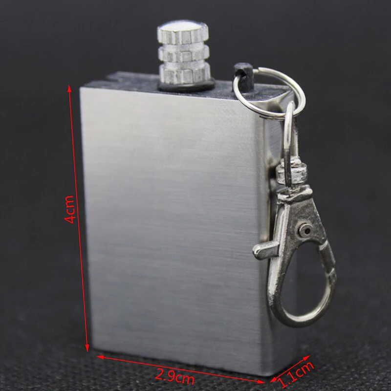 Permanent Fire Stainless Steel Match Lighter - Image 2