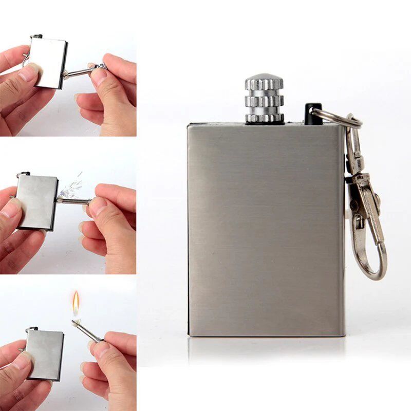 Permanent Fire Stainless Steel Match Lighter - Image 5