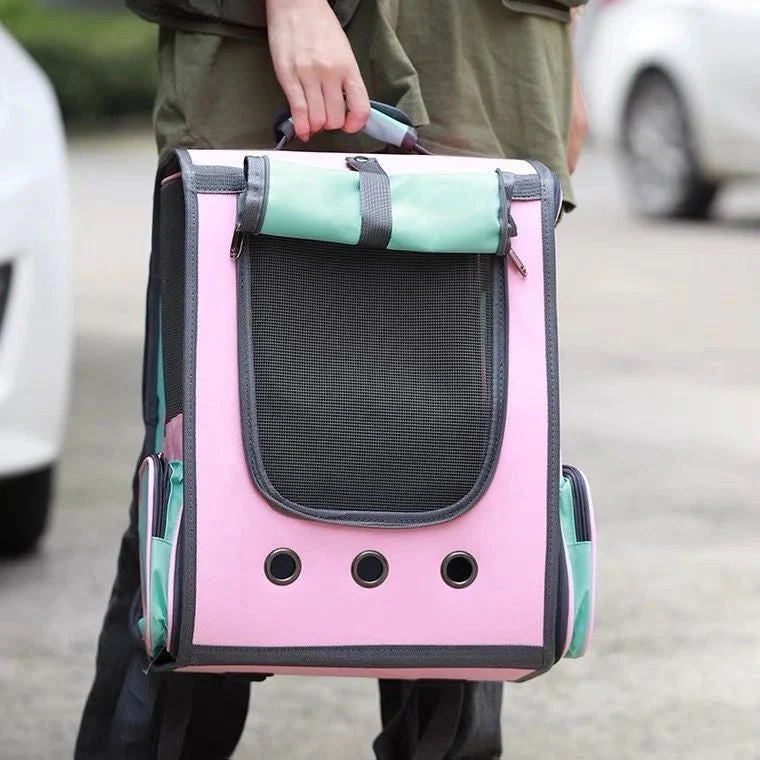 Pet Easy Carry Breathable Window Backpack - Image 2
