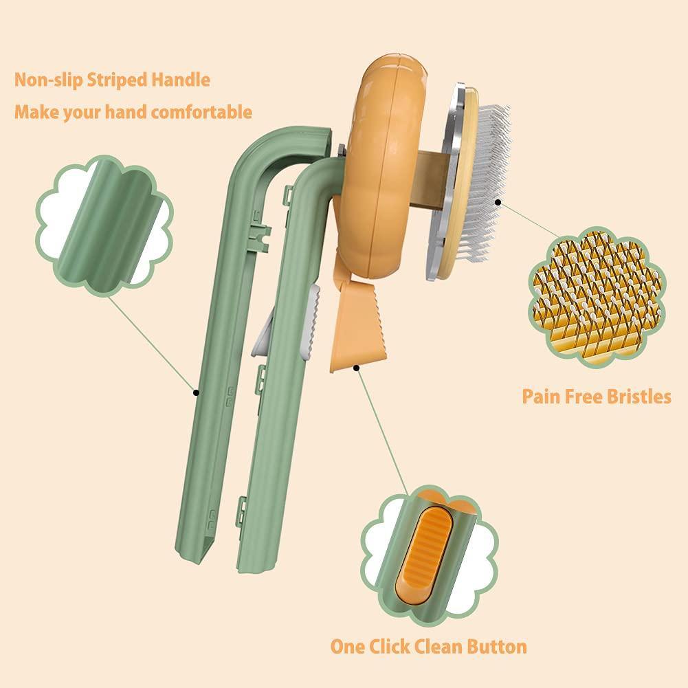 Pet Self Cleaning Hair Brush - Image 3
