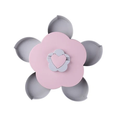 Petal-Shape Rotating Snack Box - Image 3
