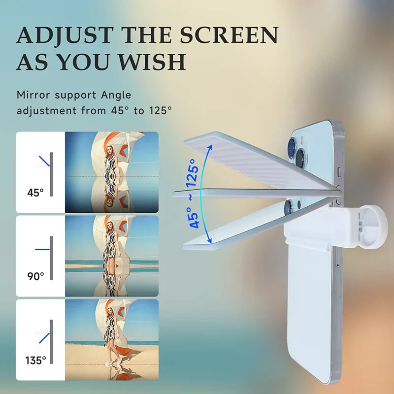 Phone Camera Mirror Reflection Effect Clip Kit - Image 2
