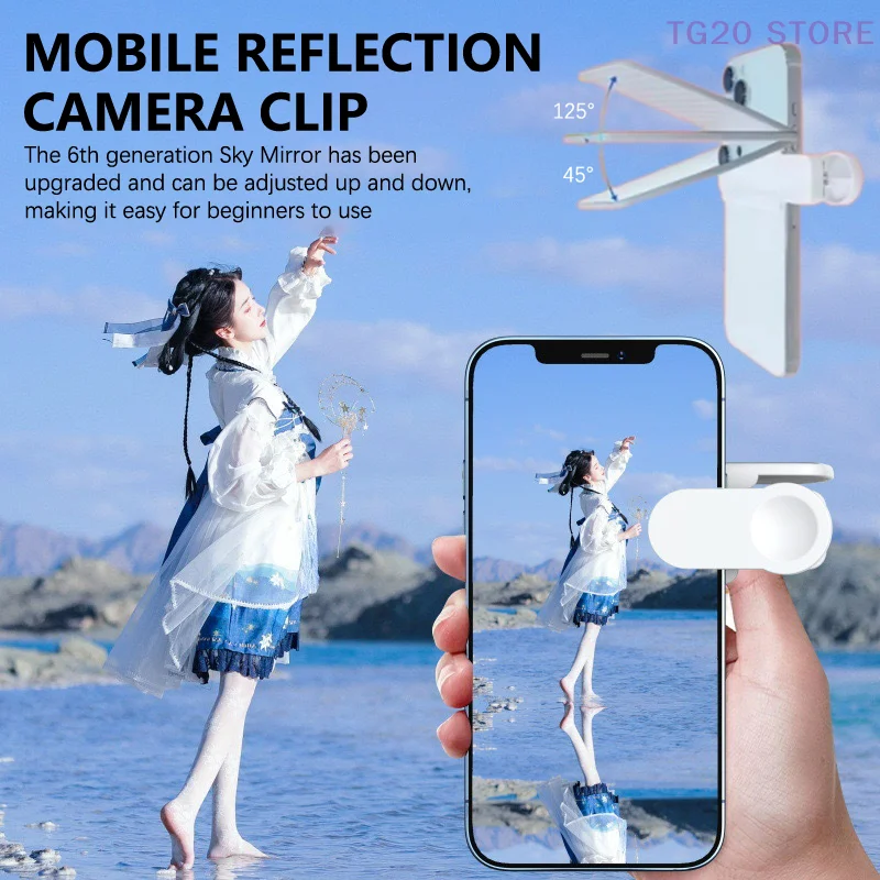 Phone Camera Mirror Reflection Effect Clip Kit - Image 4