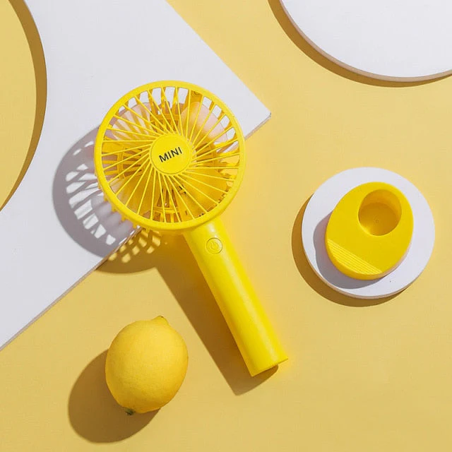 Phone Holder Mini Handheld Fan - Image 10