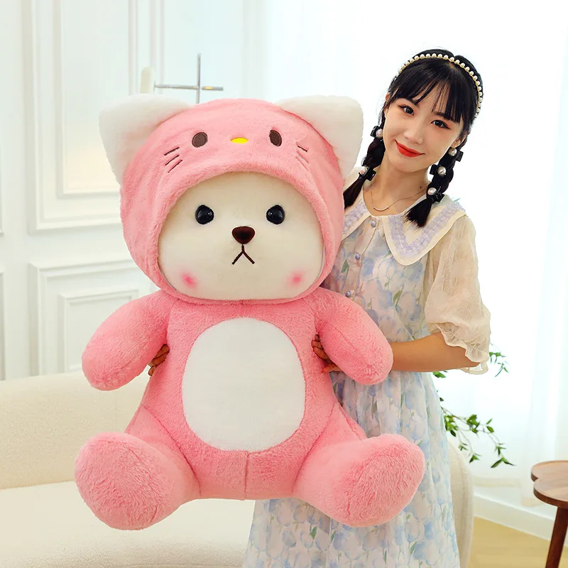 Pink Bear Soft Cuddle Plush - Image 6