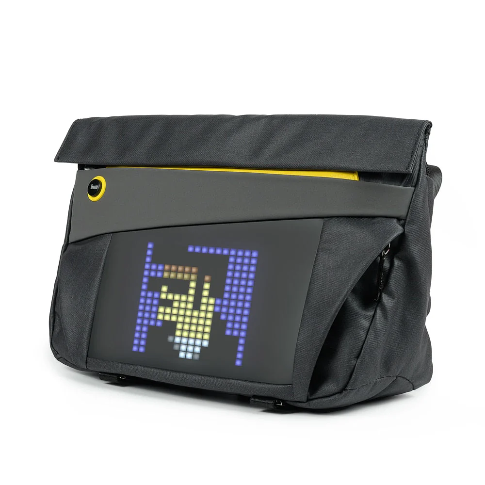 Pixel Art Customizable Waterproof Messenger Bag - Image 4