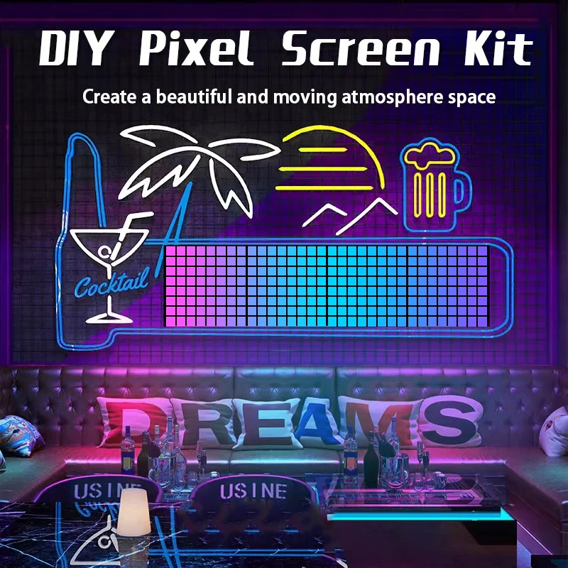 Pixel Art LED Home Decor Smart Display - Image 2