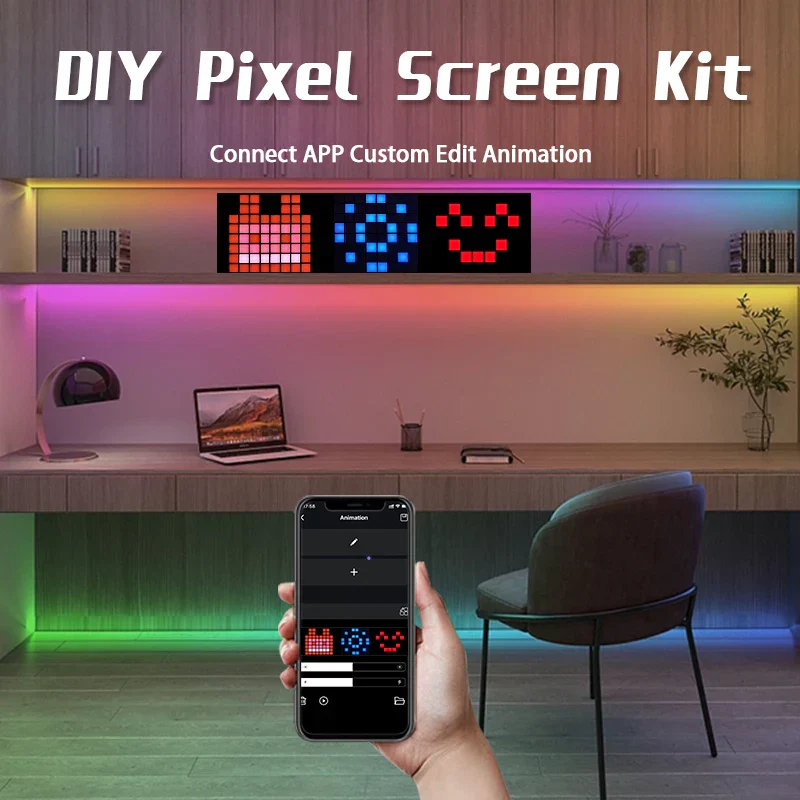 Pixel Art LED Home Decor Smart Display - Image 5