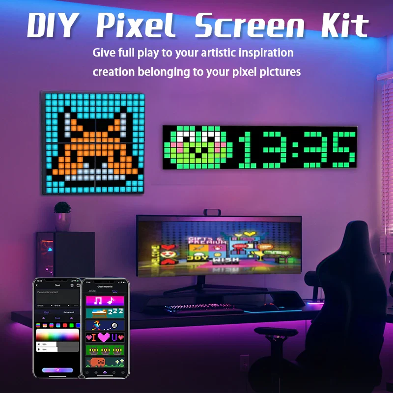 Pixel Art LED Home Decor Smart Display - Image 6