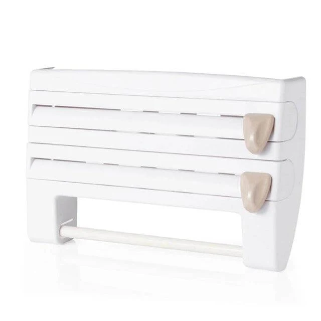 Plastic Refrigerator Cling Film Storage Organizer - Image 3