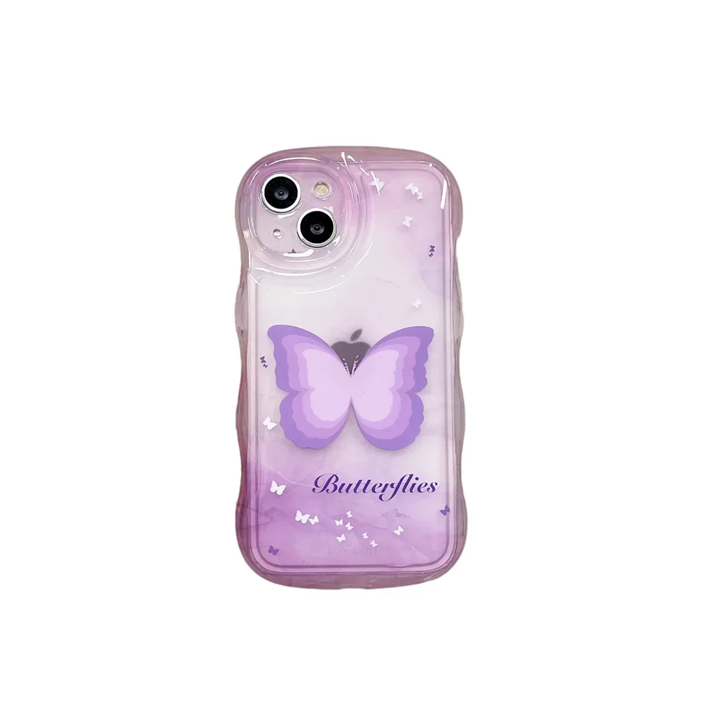 Playful Butterfly Decorated iPhone Case - Image 6