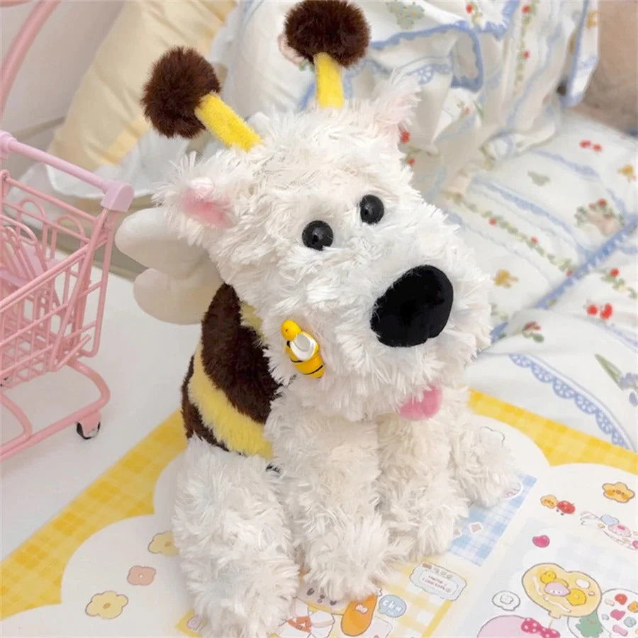 Plush Bumblebee Dog Stuffed Animal Toy - Image 5