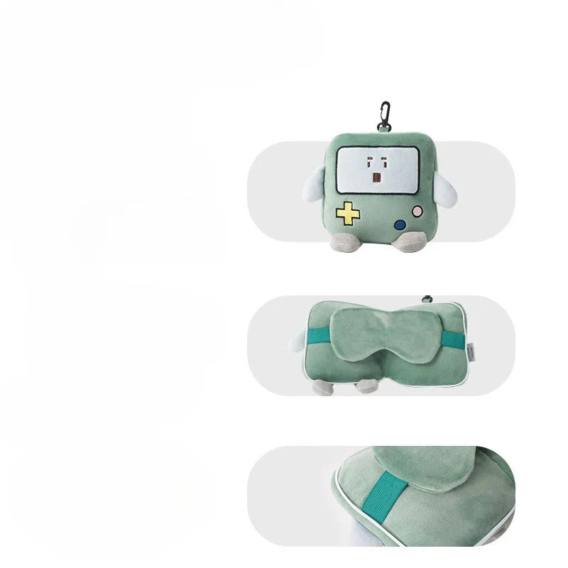 Plush Game Console Eye Mask Travel Pillow - Image 6