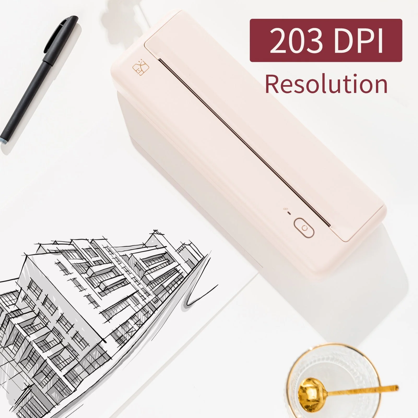 Pocket Print Portable Wireless A4 Printer - Image 6