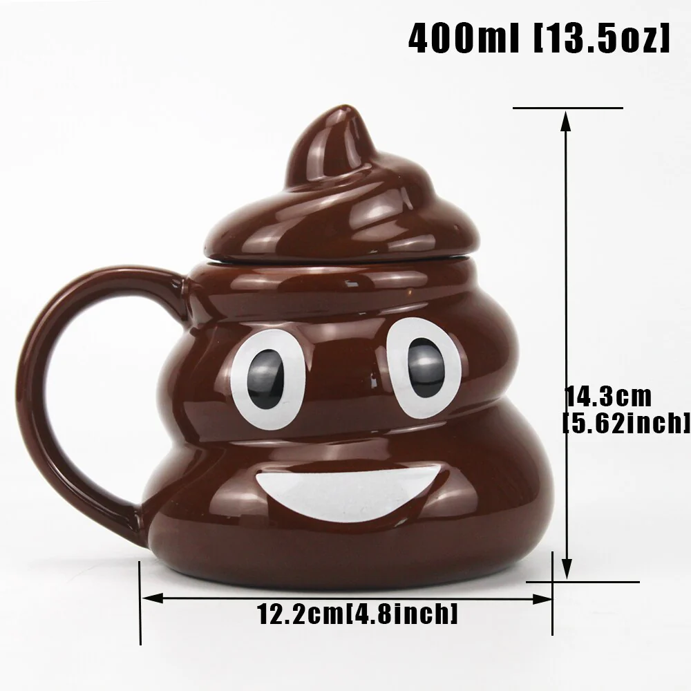 Poop Emoji Funny Mug - Image 13