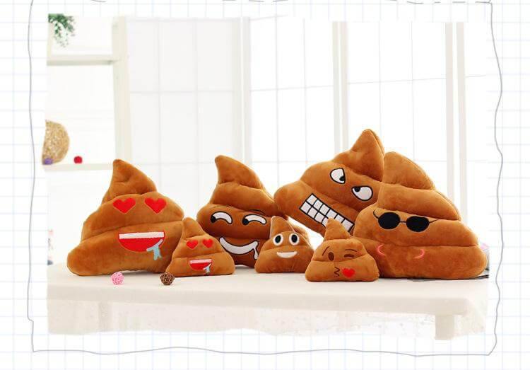 Poop Face Emoji Pillows - Image 2