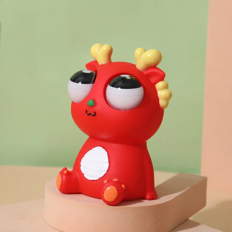 Pop-Eye Squeeze Stress Relief Toy Dragon - Image 10
