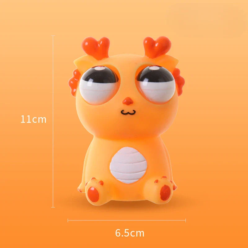 Pop-Eye Squeeze Stress Relief Toy Dragon - Image 7