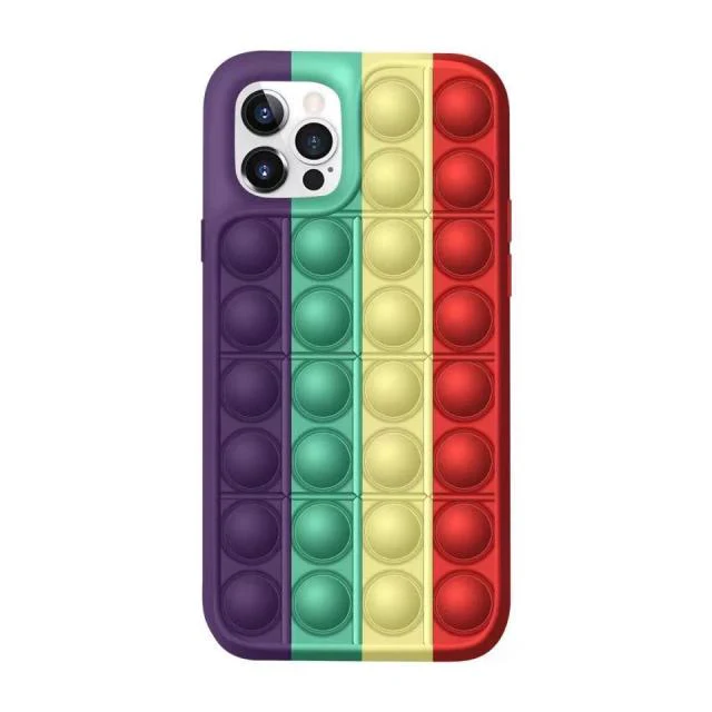 Pop It Bubble Colorful iPhone Case - Image 8