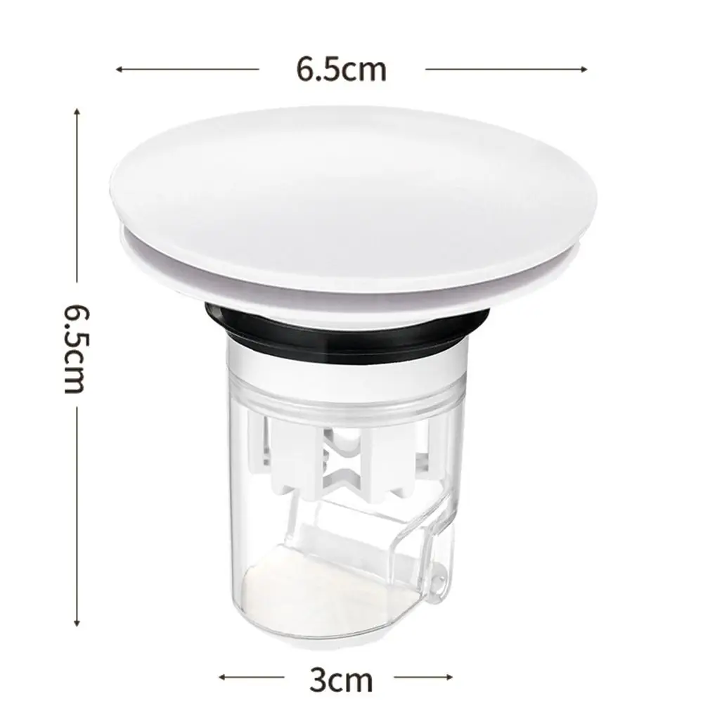 Pop-Up Universal Anti-Odor No Bug Bathroom Sink Strainer - Image 7